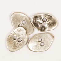 Jagged Metal Button 20mm