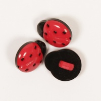 Ladybird Button 14mm